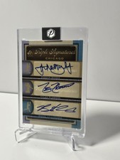 2012 Upper Deck SP Signature Triple Signatures #CHW11 Danks/Flowers/Lillibridge 