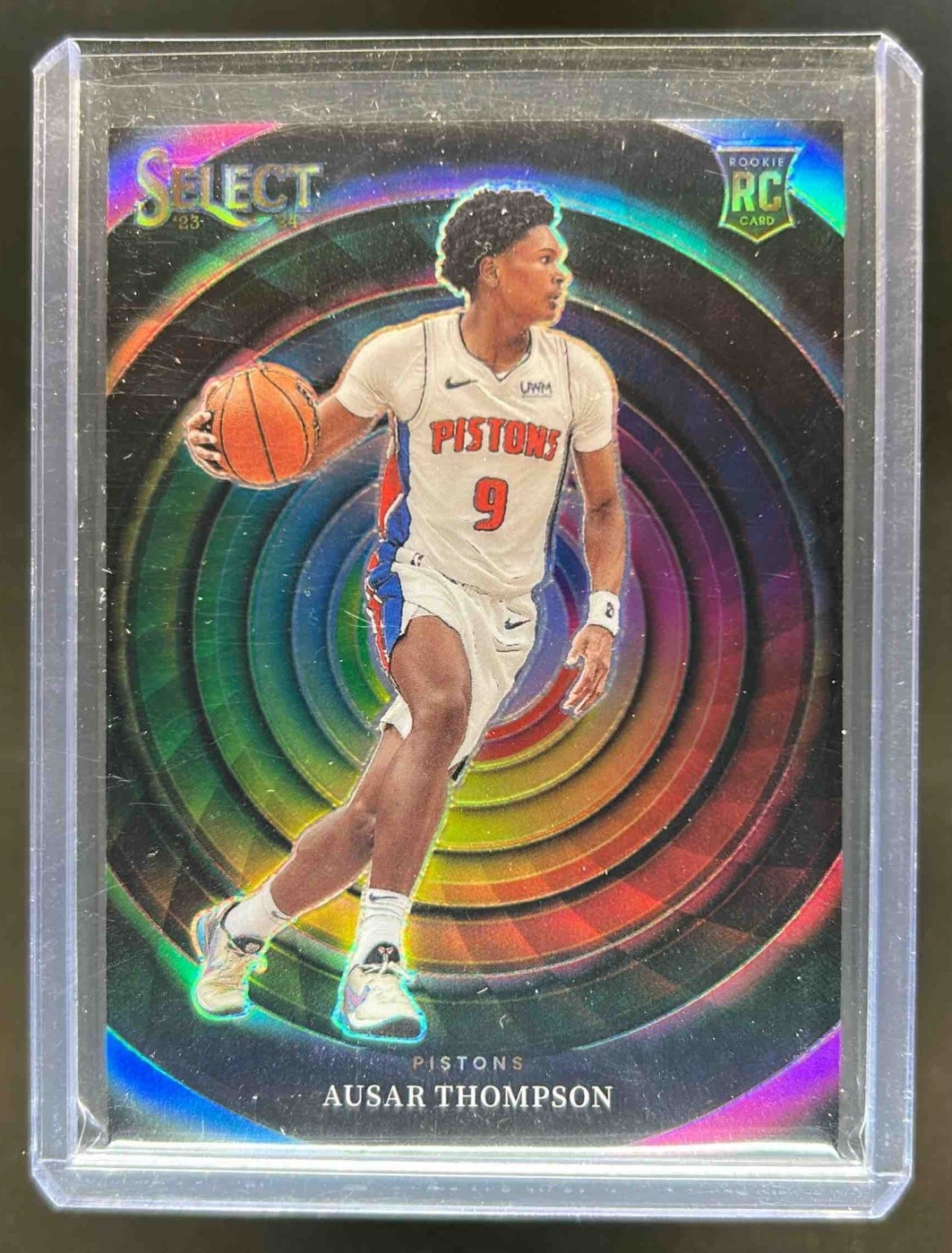 2023-24 Select Ausar Thompson Color Wheel RC Rookie #22 Pistons
