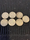 Lot of (7) Circulated Carried 3-67 2-68 -66 1-65 John Kennedy 40% Silver Half s