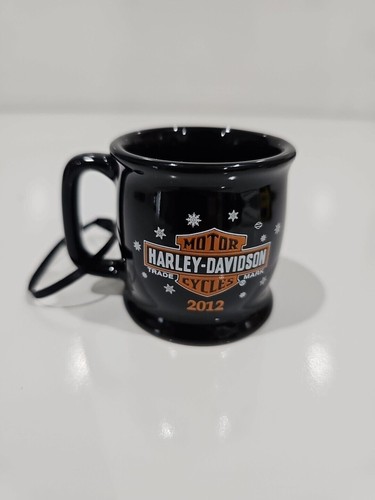 2012 Harley-Davidson Christmas Mini Santa Mug Part # 96812-13v Original Box