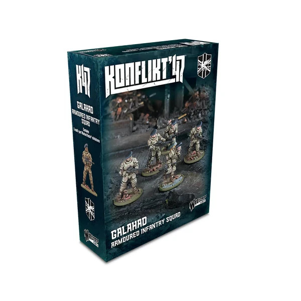 Galahad Armoured Infantry - Konflikt '47 - Warlord Games - Brand New