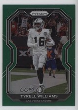 2020 Panini Prizm Green Prizm Tyrell Williams #133 11sc