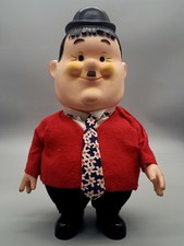 OLIVER HARDY VINTAGE VINYL FIGURE TALKING DOLL BERMAN & ANDERSON 1973 laurel 