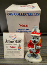 WADE Limited Edition of 500 SANTHARE PAWS Arthur Hare Village People Cllctn 1997