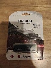 Kingston KC3000 512GB M.2 NVMe Internal SSD (SKC3000S/512G)