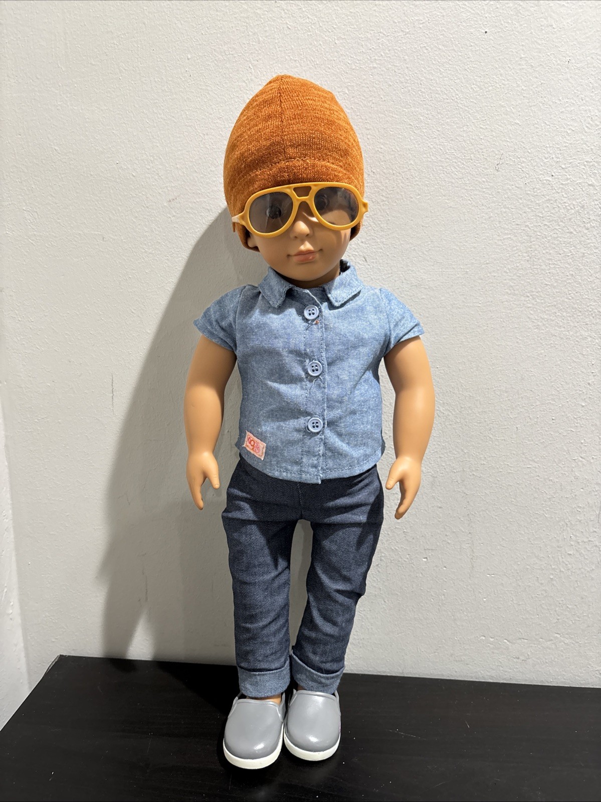 Our Generation 18" Hispanic Boy Doll Franco Black Hair Brown