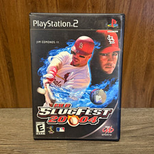MLB SlugFest 2004 - Sony PS2 2004 Midway Sports NTSC-U/C E CIB TESTED