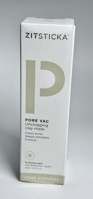Zitsticka Pore Vac Unclogging Clay Mask. 2.03 Fl Oz.  Damage Box. See Picture