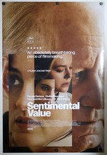 Sentimental Value - original DS movie poster 27x40 - D/S 2025 Award Winner