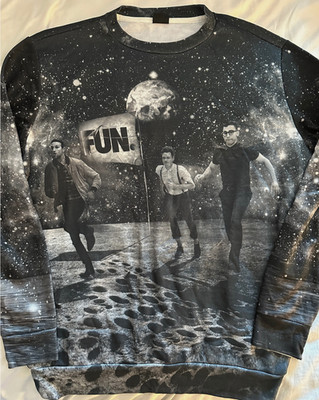 FUN. 2013/14 On The Moon Sweater. M. New  Jack Antonoff. Nate Ruess. Bleachers.