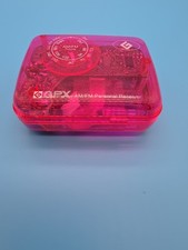 Clear Tunes AM/FM Super Slim Mini Radio Retro Unit Only Pink No Headphone