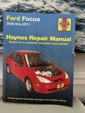 2000-2011 Ford Focus Haynes Repair Manual - Very Light Wear 2000-2011 Ford Focus Haynes Repair Manual - Very Light Wear