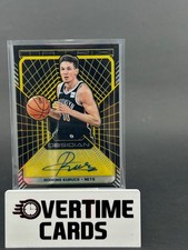 2018-19 Panini Obsidian - Matrix Auto Prizm Rodions Kurucs #MA-RKC /75 Gold /10