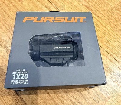 Pursuit Red-Dot Sight 1x20 Rifle Scope With Original Box And Instruction Manual