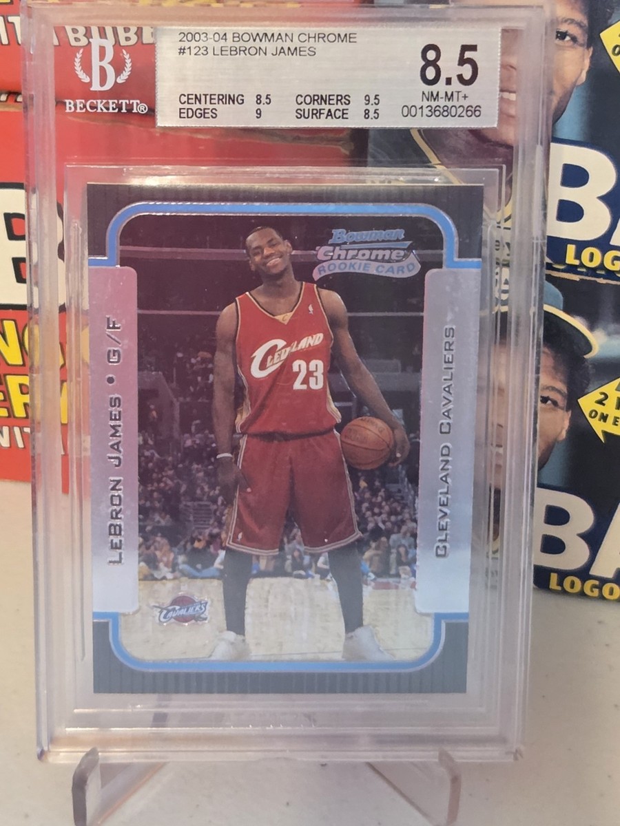 Bowman Basketball Bowman Chrome Lebron James Rookie Card James