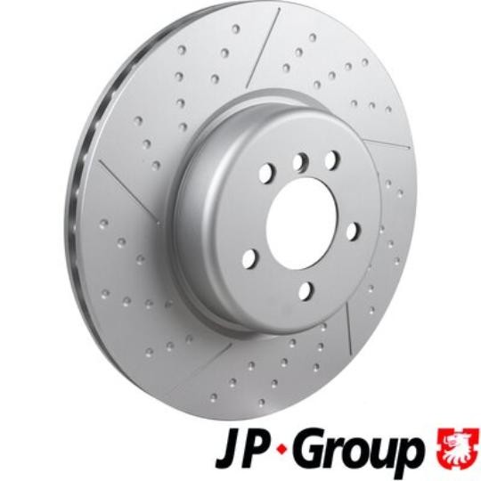 Disque de frein 1463106500 JP GROUP pour des trajets sereins en BMW