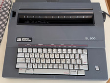 Smith Corona SL500 Typewriter Word Processer Vintage Typing Electric Ribbon thumbnail