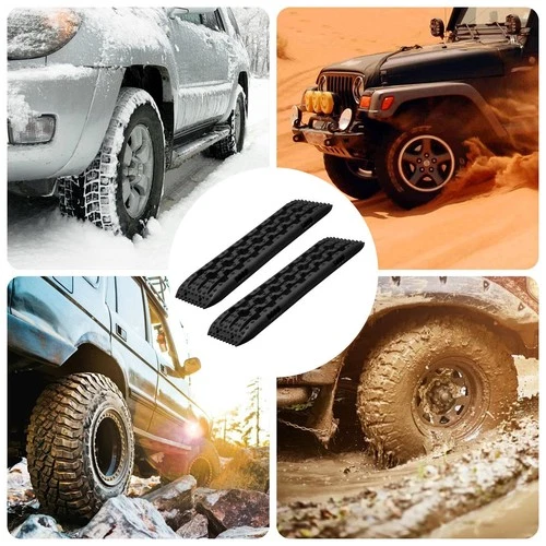 Anfahrhilfe Schnee 10T Last Auto Nylon 2 Stück Sandbleche Traktionshilfe Rampen - Bild 17 von 17