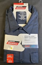 Genuine Dickies Men's FLEX Short Sleeve Work Shirt with Temp Control Cooling 3XL