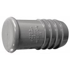 Pvc Straight Plug, Insert, 2 In Pipe Size, 1449-020