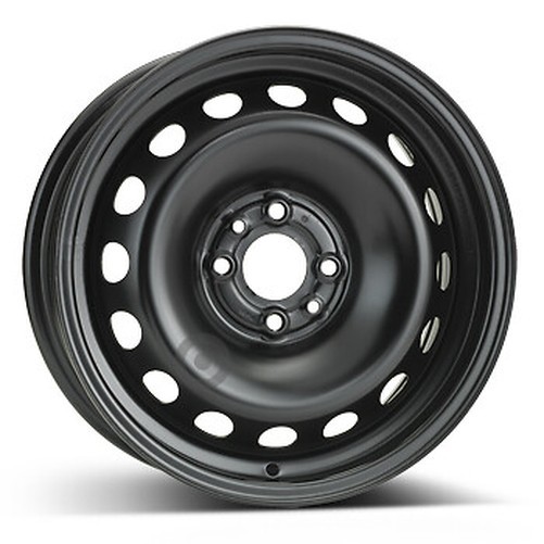 Neuer Stahlfelge Schwarz 15 Zoll 4 Loch 98 PCD 31,5 Mm FüR Abarth 595-image