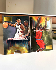 Juwon Howard Chris Webber Skybox Premium Thunder & Lightning Dual Card Sleeve