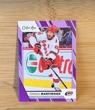 23/24 OPC Carolina Hurricanes Jordan Martinook #220 Purple Border /49