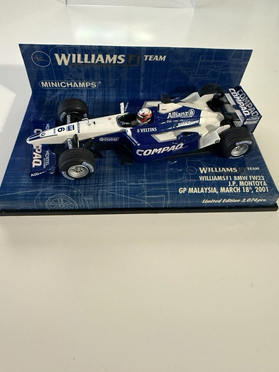MINICHAMPS F1 100030093 F1 BMW Showcar n°3 GP 2003 Montoya 1.18