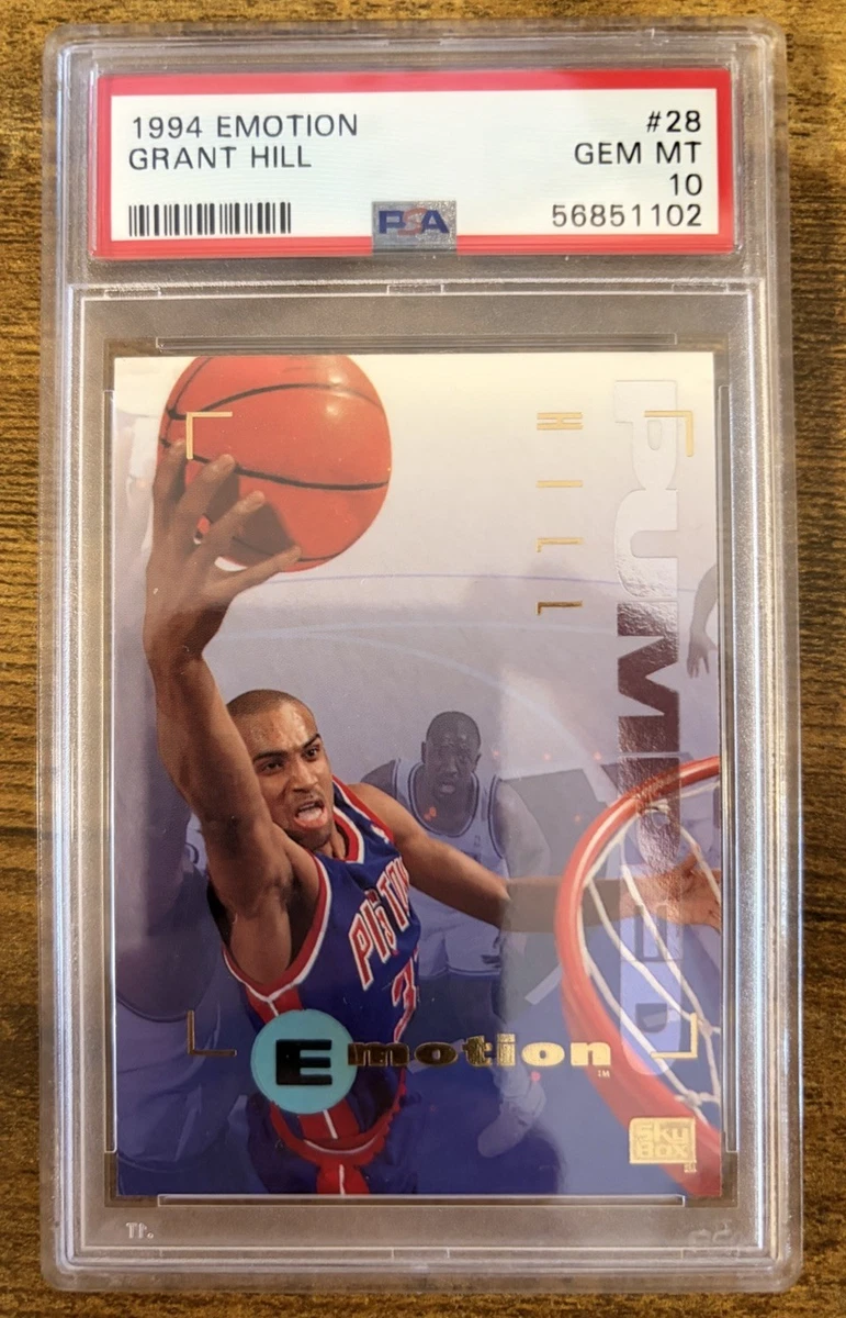 Grant Hill Basketball Grade 10 Rookie Sports Trading Cards