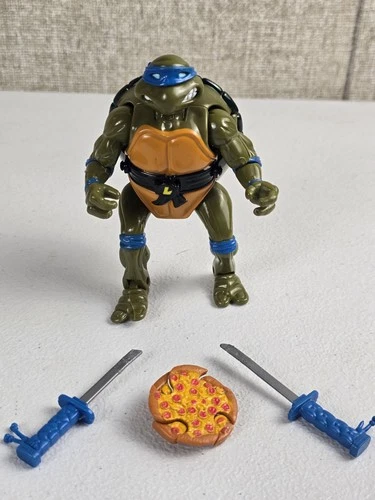 VTG 1992 Mutatin Leonardo Vintage TMNT Ninja Turtles Figure Incomplete