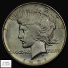 1921 High Relief Peace Silver Dollar $1 (MS CH UNC Choice Uncirculated)