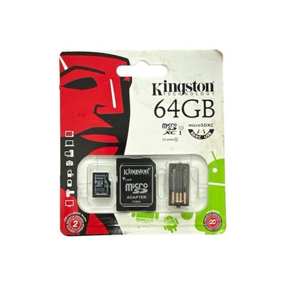 Kingston Canvas Select Plus 64GB Class 10 - microSDXC Memory Card (SDCS264GB)