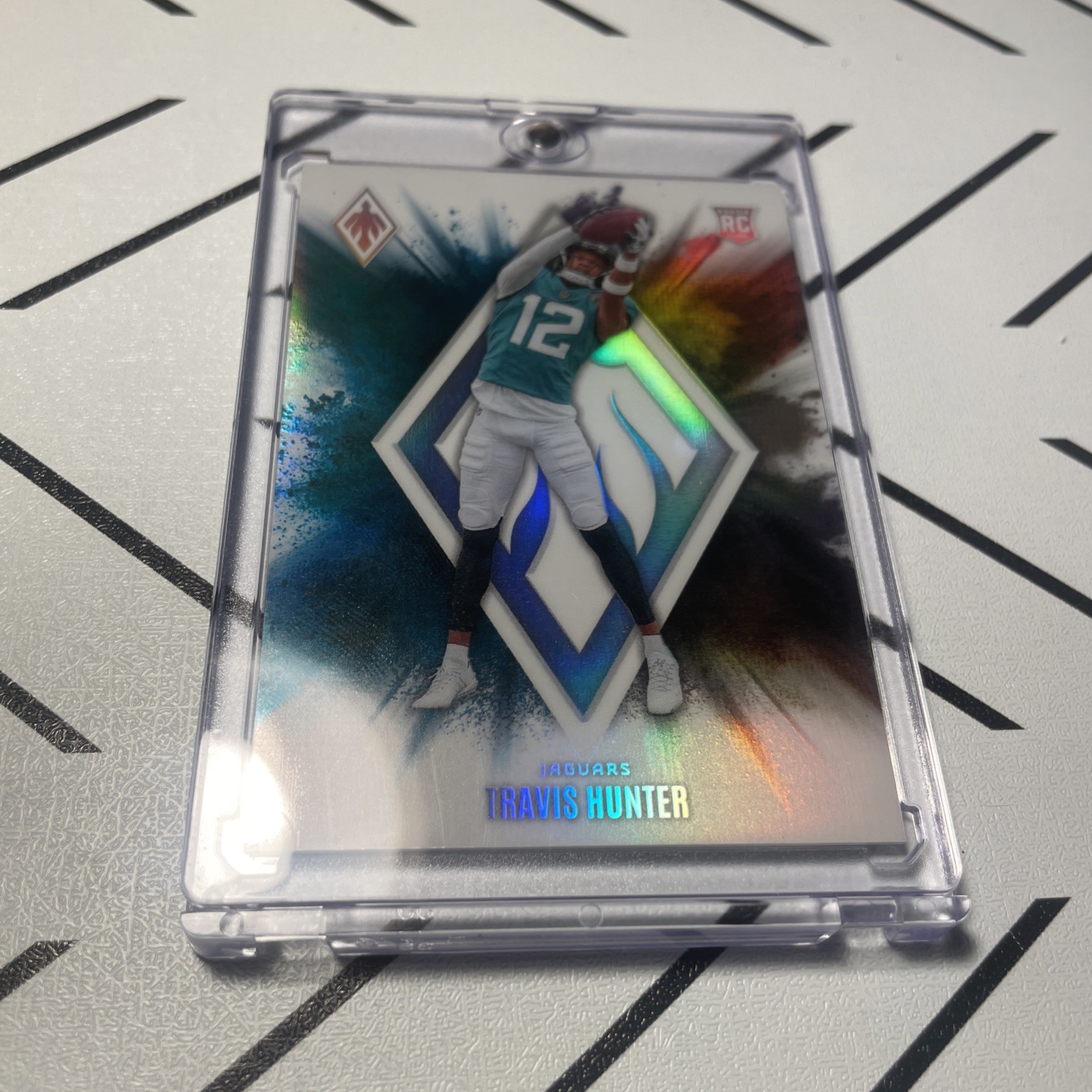 TRAVIS HUNTER - 2025 Panini Phoenix COLOR BLAST Rookie #7 - Case Hit - SSP - RC