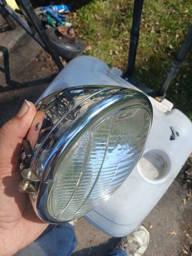 Harley knucklehead vl style guide headlight cycle ray panhead headlight Repop - Bild 10 von 11