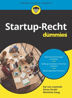 Startup-Recht für Dummies | Kai von Lewinski (u. a.) | Deutsch | Taschenbuch