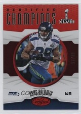 2017 Certified Certified Champions Mirror Red 27/99 Doug Baldwin #CC-DB 15xk