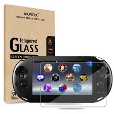 AKWOX Screen Protector Compatible with PS Vita 2000 Pack of 2 , For PSV 2000
