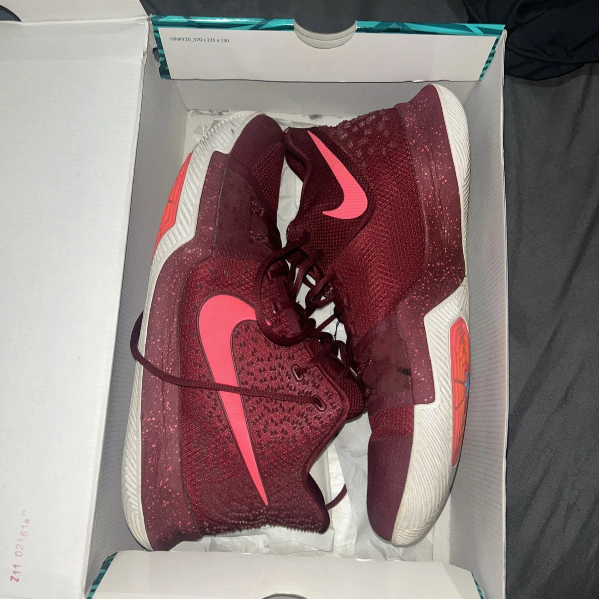 Nike Kyrie 3 EP Red - 852396-681 for Sale | Authenticity