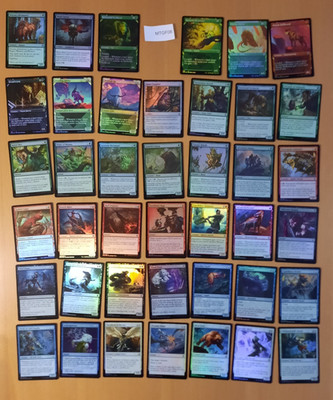 MTGF06 Magic Foil Sammlung Zendikar Rising ZNR englisch - 41 Karten
