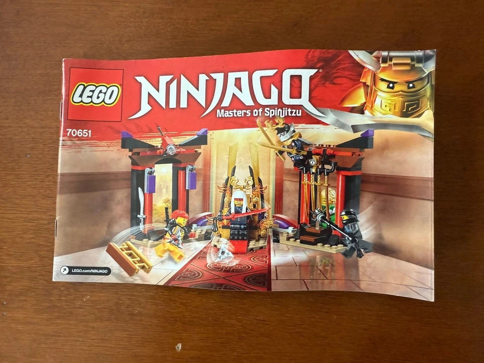 LEGO NINJAGO SEASON 9: Throne Room Showdown (70651) Complete With Figures  - Image 4 of 4