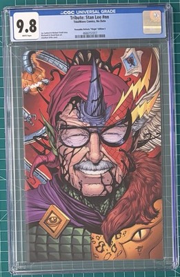 Tribute: Stan Lee Mr. Marvel Homage CGC 9.8 NYCC EXCLUSIVE LTD 75