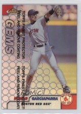 1999 Topps Finest Gems Refractor Nomar Garciaparra #103 6m1