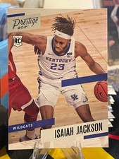 2021 Panini Chronicles Prestige Draft Picks Basketball Isaiah Jackson-#382 RC