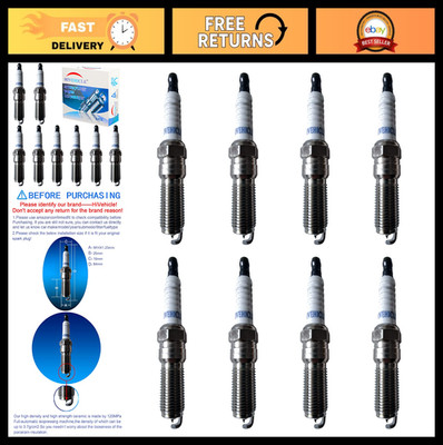 8-Pack Iridium Spark Plugs Replacement for Ford Mustang F-150 2011-2017, OE 1264