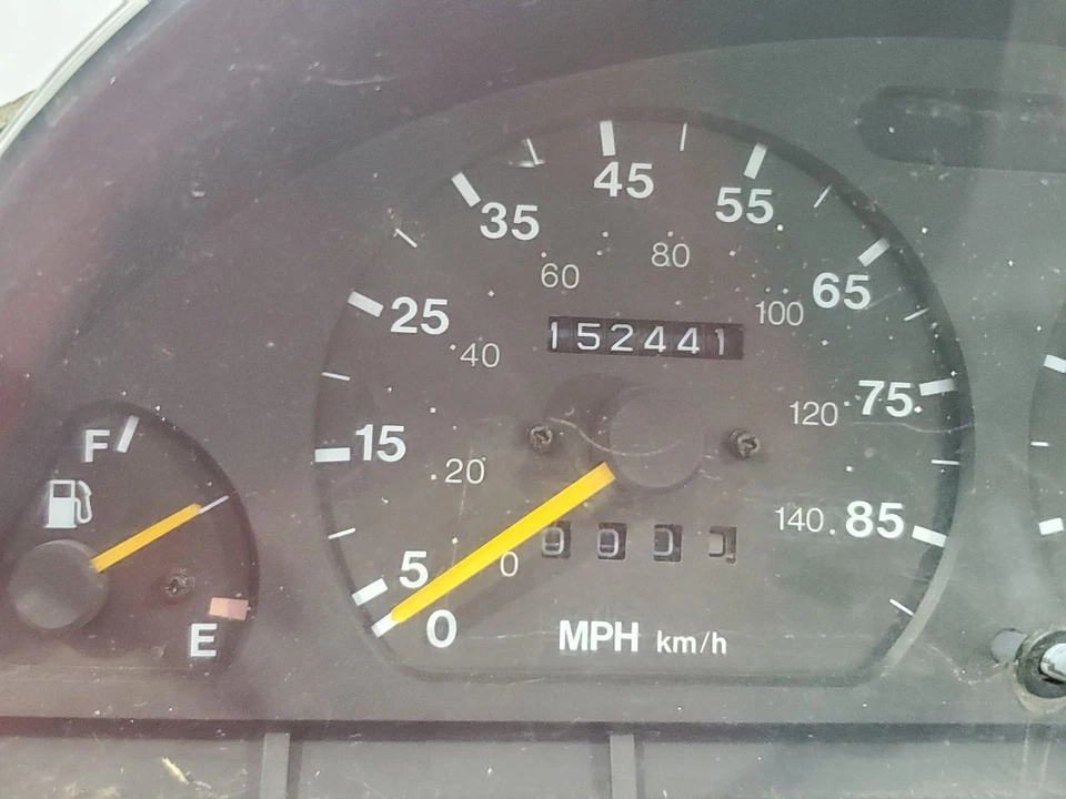 Medidor de velocímetro usado se adapta a: 1997 Suzuki X90 MPH con tacómetro 4 puertas 1,6 L cabezal solo Foto 4 de 4