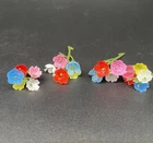 Vintage Barbie Doll Flower Bouquet Lot of 4 Accessories 1980s