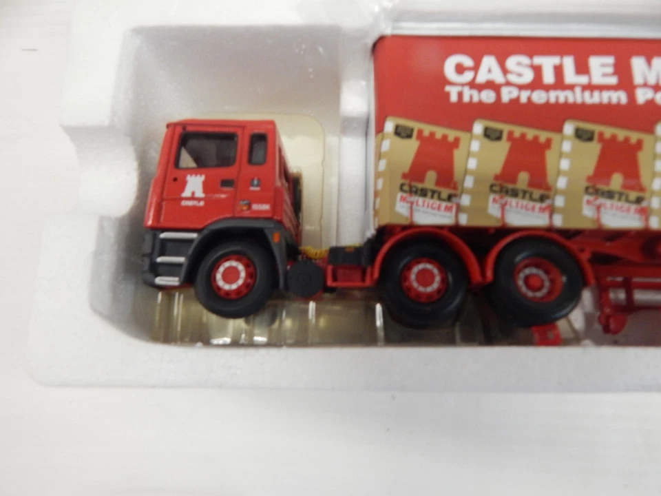 CORGI ERF CURTAINSIDE CASTLE CEMENT CC11902  BOXED 1:50 - Image 3 of 4