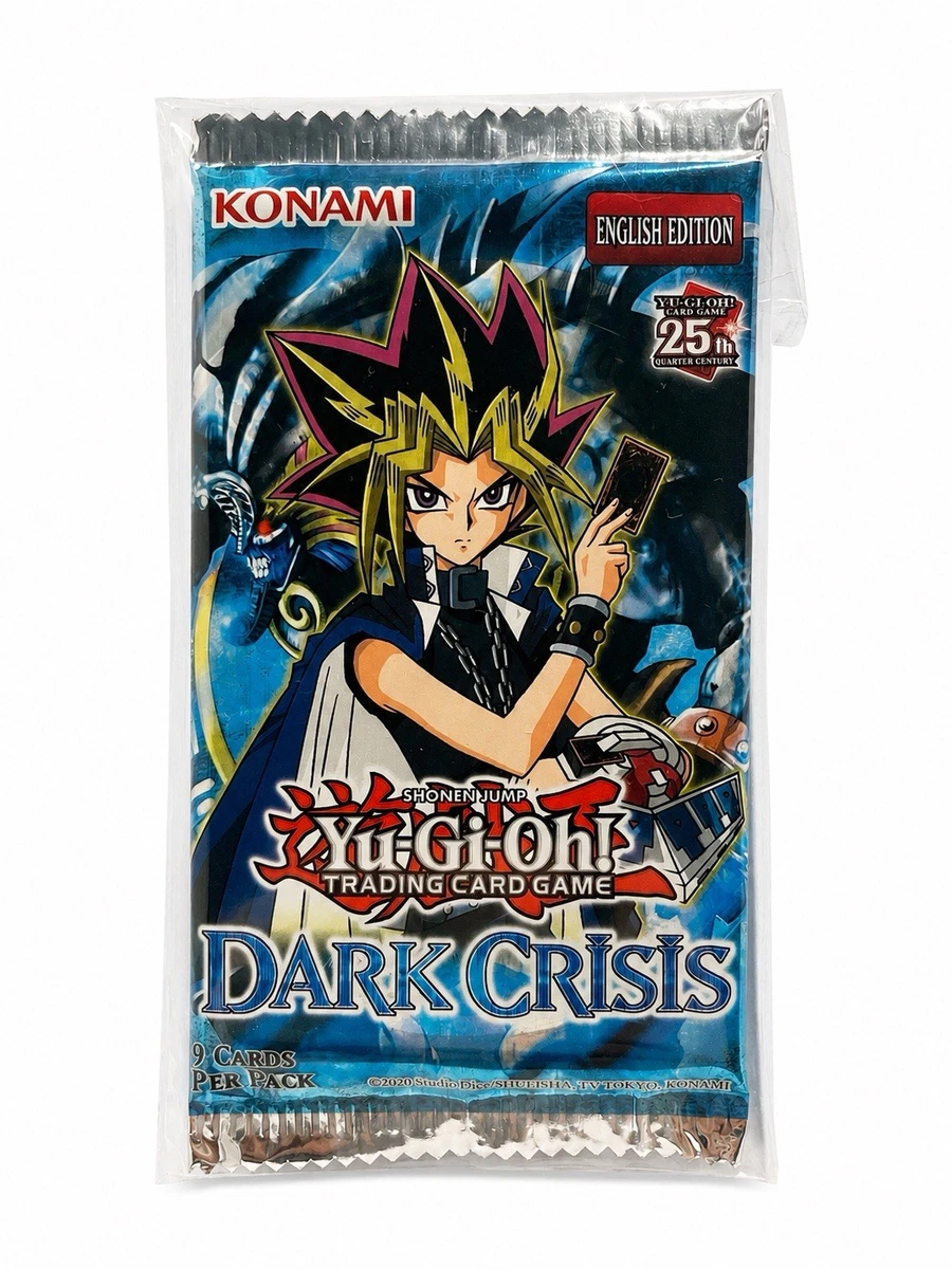 Yu-Gi-Oh! TCG Dark Crisis Sealed Collectible Card Game Packs for