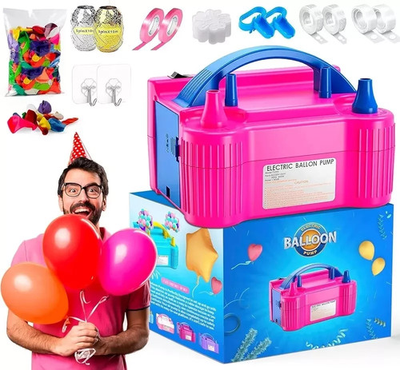 #ad Kmart Electric Balloon Pump Pack with Balloons Ribbon Ties amp; More New Open Box GBP 12.00