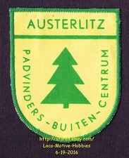 LMH PATCH Badge  AUSTERLITZ Boy Scouts Outdoor Center  PADVINDERS BUITEN CENTRUM